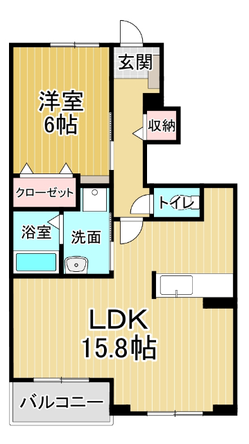 エテルノDの間取り写真