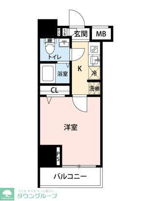 ラフィスタ川崎の間取り写真
