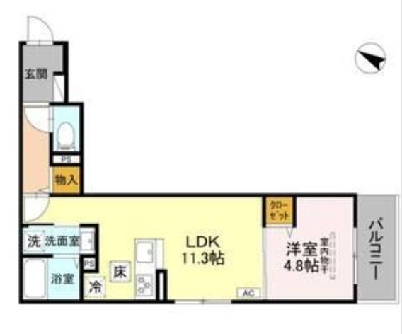 D-ROOM大塚町の間取り写真