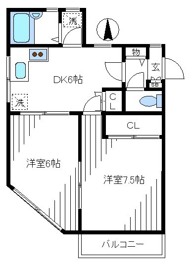 KSビルの間取り写真