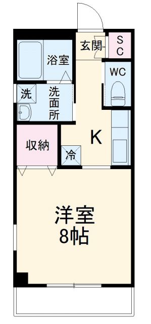 プレジールの間取り写真