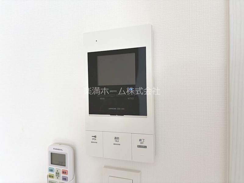 セキュリティ　モニターホンで安心♪
