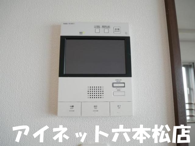 セキュリティ　モニター付きで安心ですね。