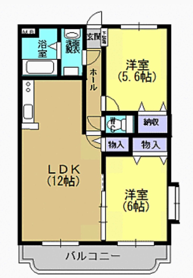 ボノスの間取り