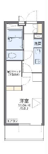 レオパレスＡ＆Ｋ　高松の間取り