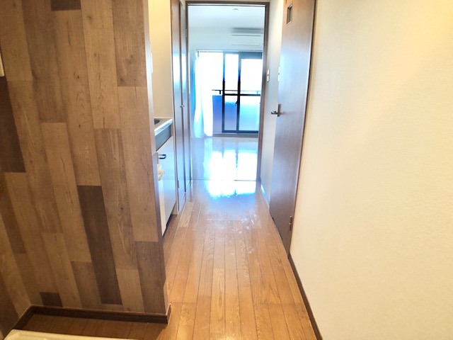 洗面設備　廊下