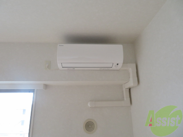 その他設備　エアコンが元から付いてるので冬も夏も安心ですね