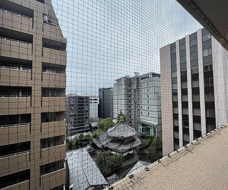 【京都市中京区梅忠町のマンションの眺望】