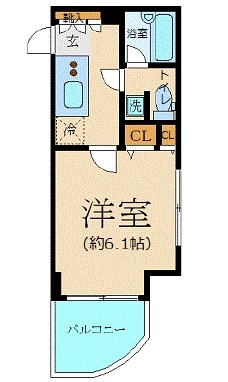 コンシェリア芝公園の間取り