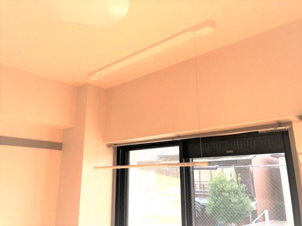 その他設備　室内物干し器