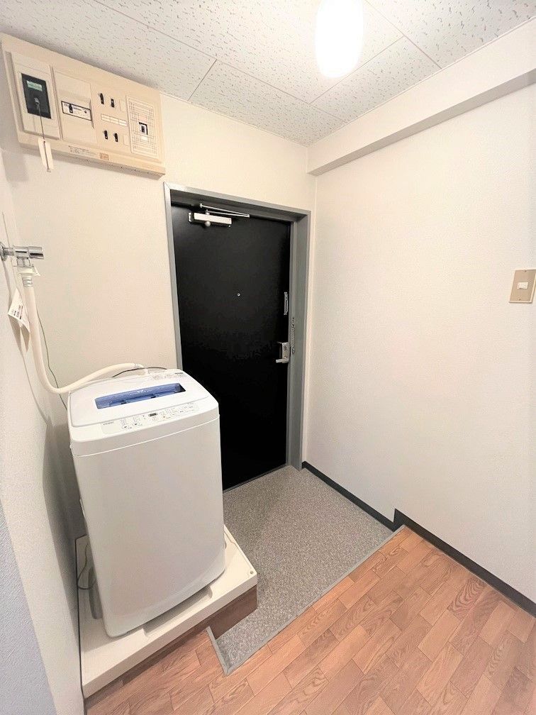 玄関　賃料1500円アップで家具家電5点セット付！