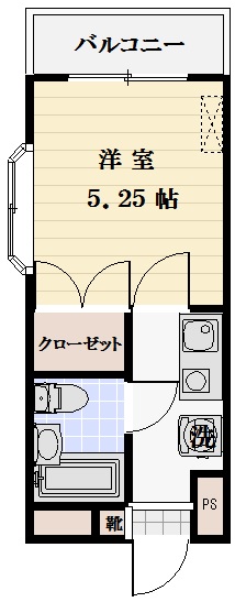 カワラマチハイツ熊谷IIの間取り