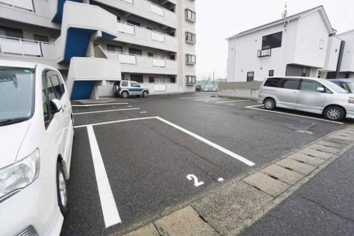 駐車場　眺望
