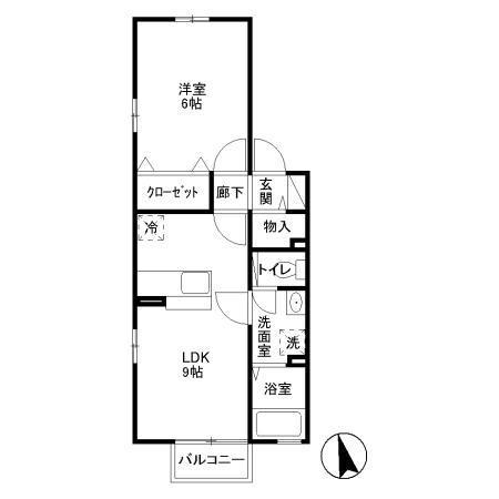 ＣＯ ＭＩＫＡシエナ館の間取り