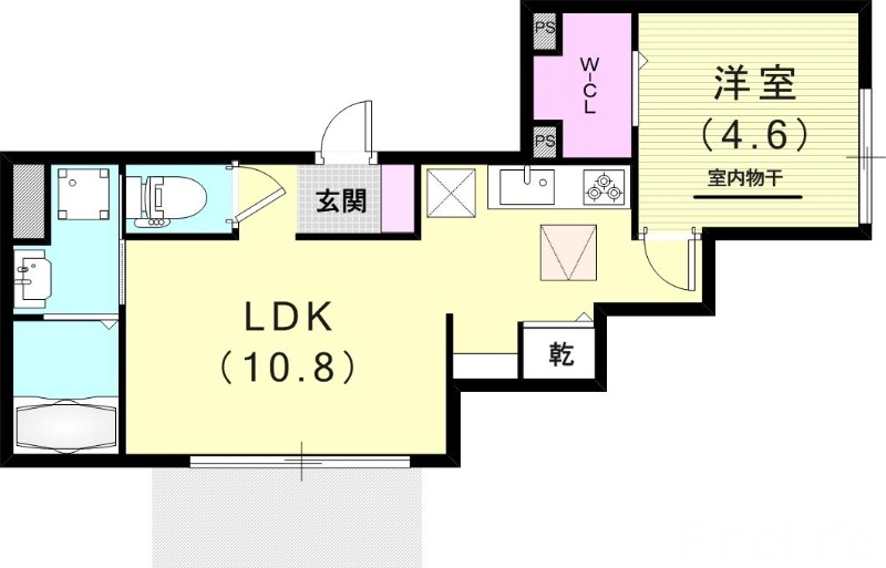 アンベリールの間取り