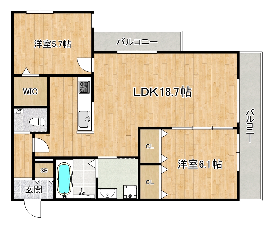 ア・ライヴ本山の間取り