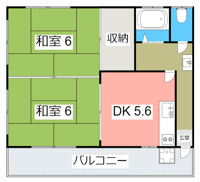 安城市東端町のマンションの間取り