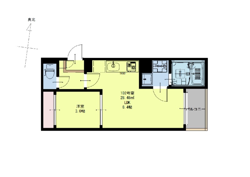 REGALEST　F-Iの間取り