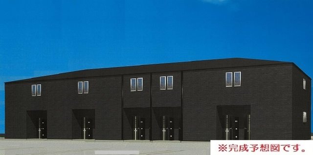 宗像市大井のアパートの建物外観