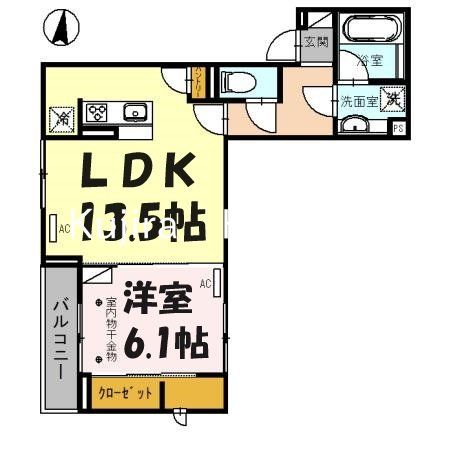 トリシア・コトブキの間取り