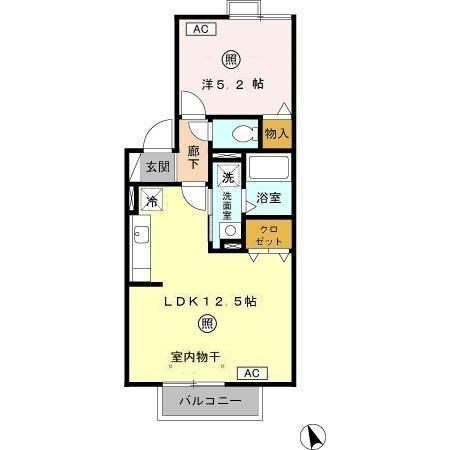 ソレーユ西船の間取り写真