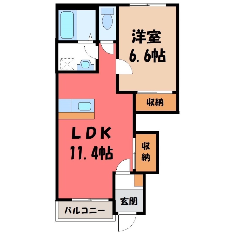 サンヴィレッジ IIの間取り