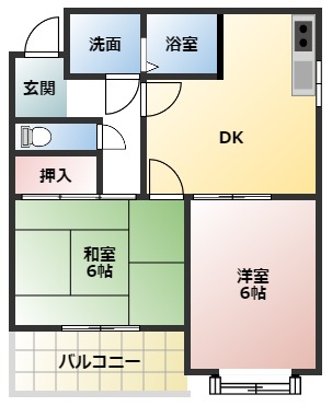 【Rockyの間取り】