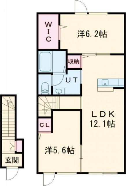 メゾンシュシュプレミアムの間取り