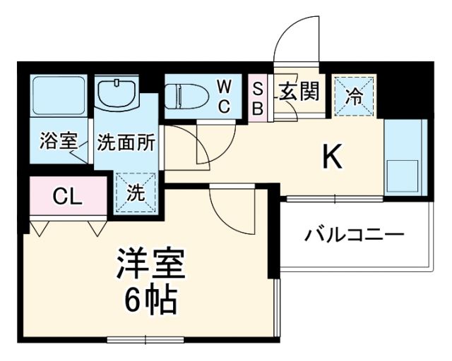 【京都市中京区壬生賀陽御所町のマンションの間取り】