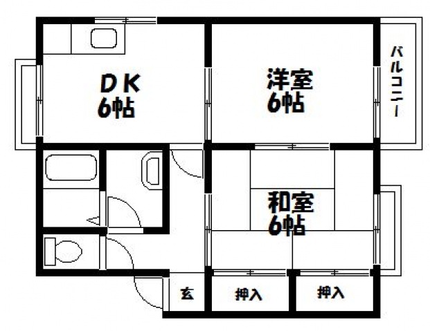 エスポアールの間取り