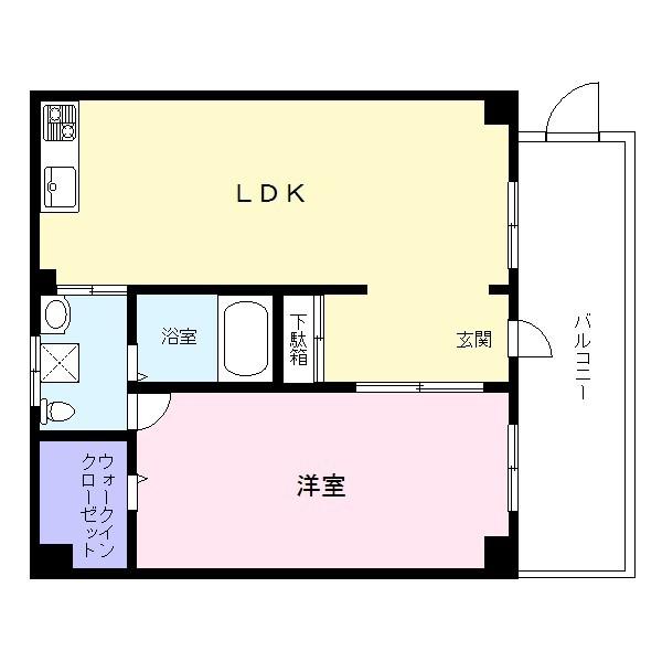 ブランカ堺東の間取り