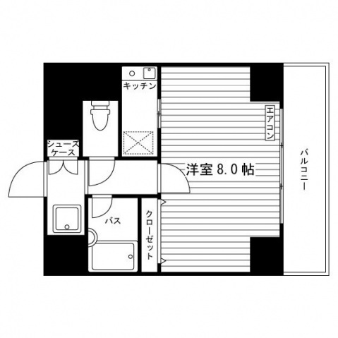 カルムイン伏見桃山の間取り