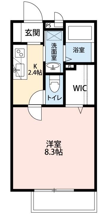 サンリヴェールMの間取り