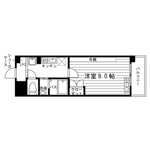 Espoir K-1の間取り