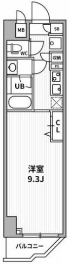 オルタナ横濱阪東橋の間取り