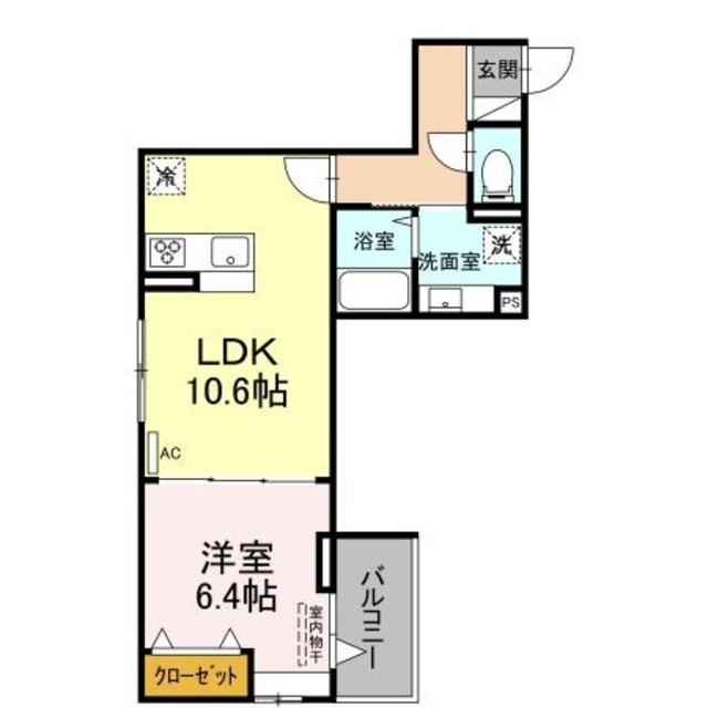 練馬区豊玉上のアパートの間取り