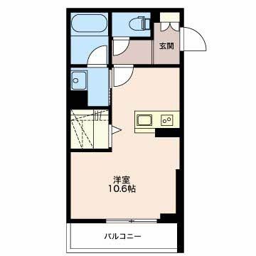 【四日市市日永のマンションの間取り】