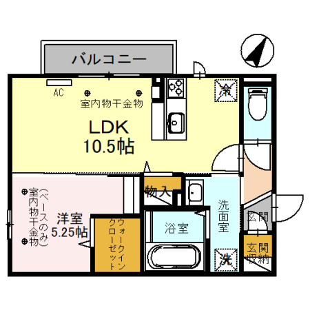 アステールVIIの間取り