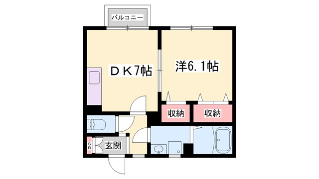 パセオ青山の間取り