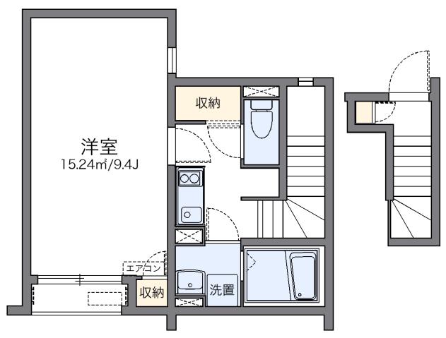 レオネクストＦＥＲＩＯ瀬田の間取り