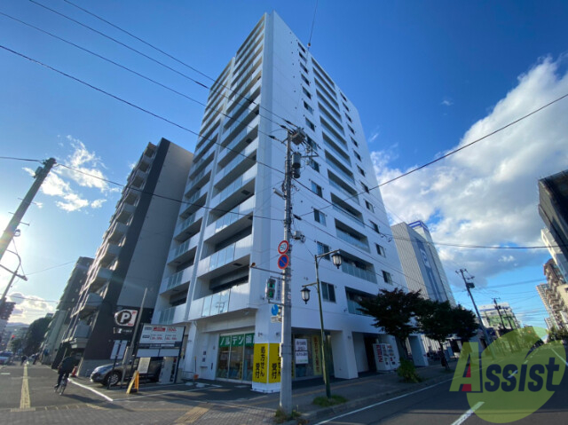 建物外観　札幌市中央区南１条西「ｅｃｌａｉｒ」