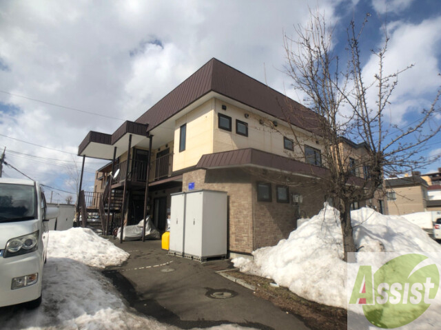 建物外観　札幌市北区北二十四条「ゆうゆう荘ハルニレ」