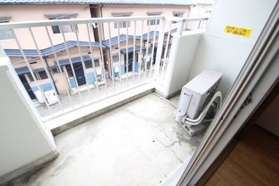 バルコニー　※別部屋の写真です