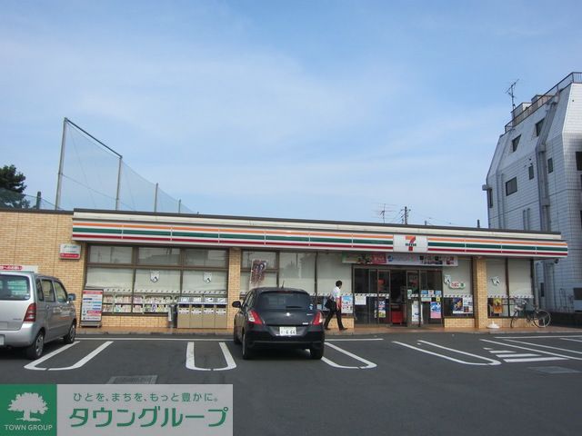 コンビニ　セブンイレブン東大和上北台駅北店（コンビニ）まで650m