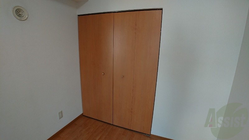 収納　収納です。寝室もすっきり片付きますよ～！