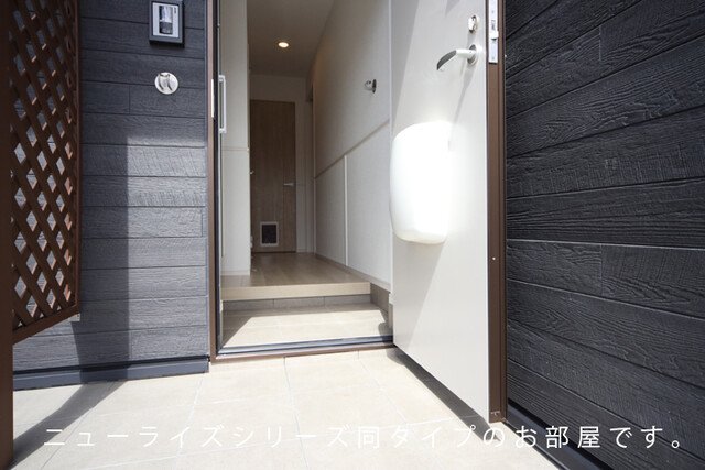 玄関　落ち着いた玄関です