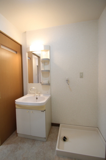洗面設備　他号室のお写真です