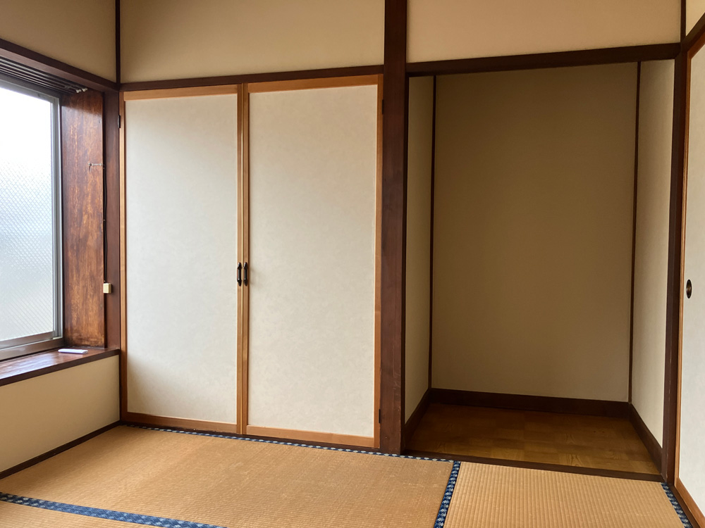 居室・リビング　西側4.5帖和室の収納