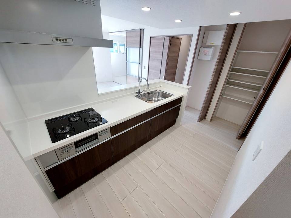 キッチン　ガスコンロ