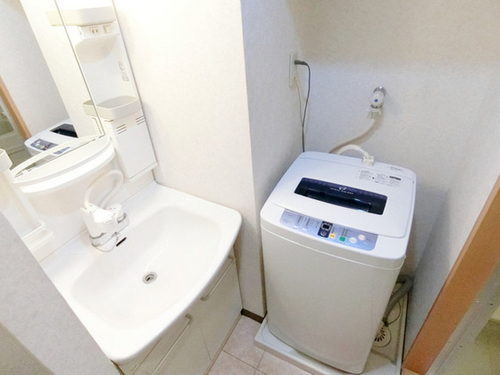 洗面設備　※別号室のお写真です。